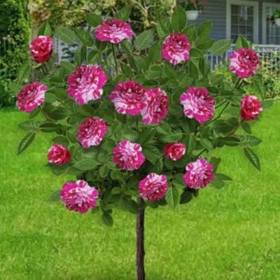 Роза штамбовая Папагено - Dolina-Sad.Ru